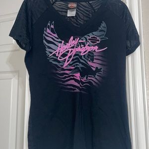 Harley Davidson burnout